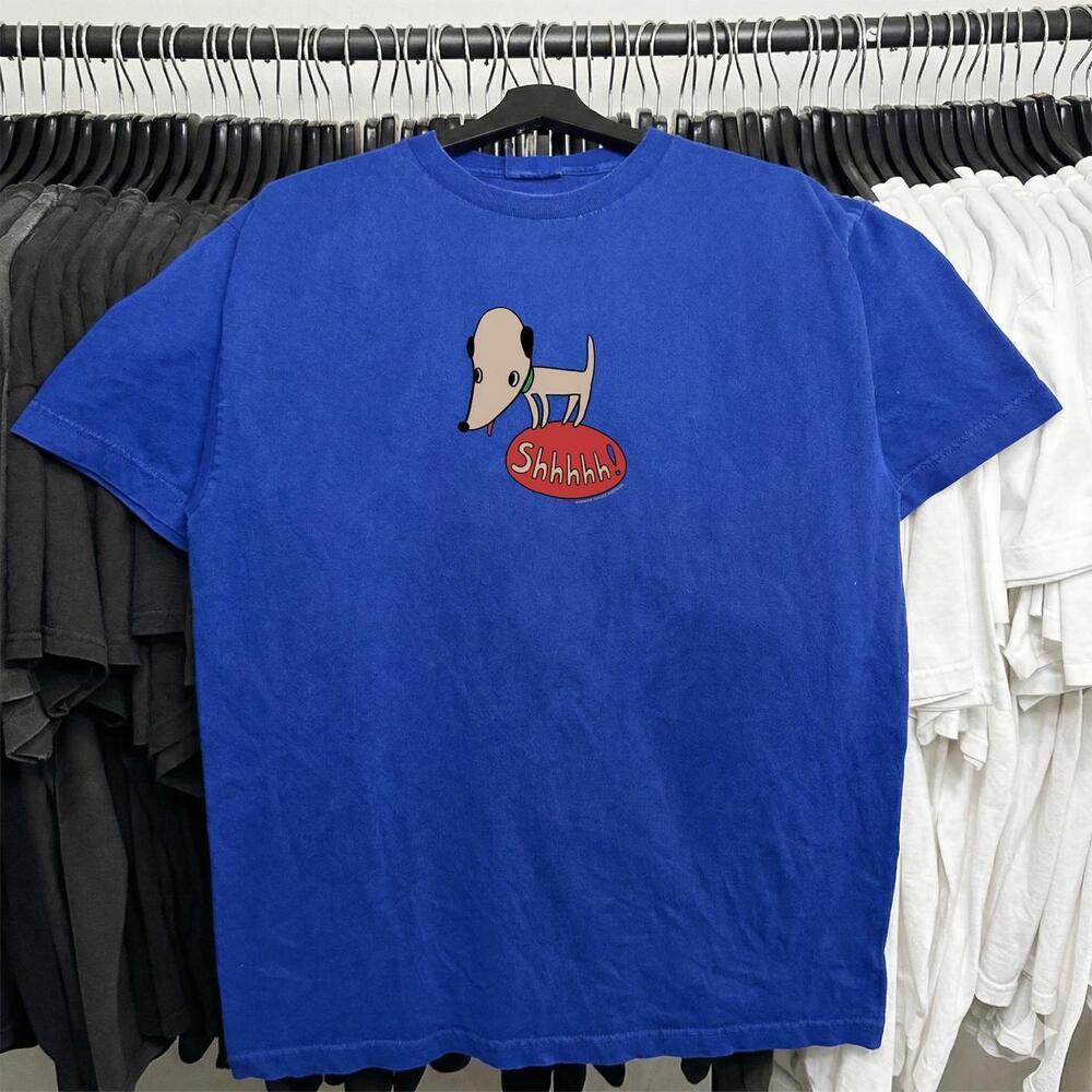 Blue Yoshitomo Nara Dog Tee
